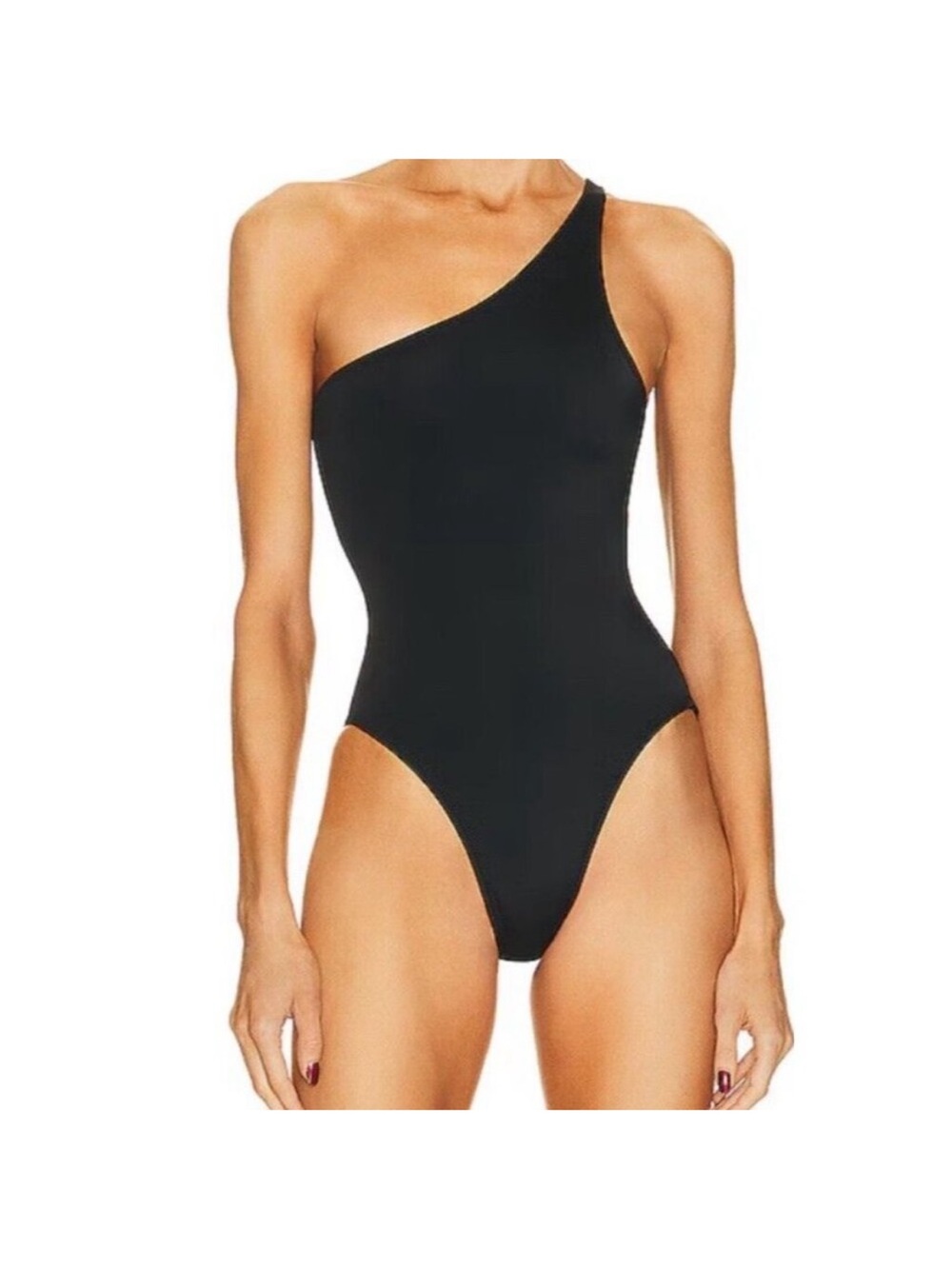 Norma Kamali Black Swimsuit with Branded Tag